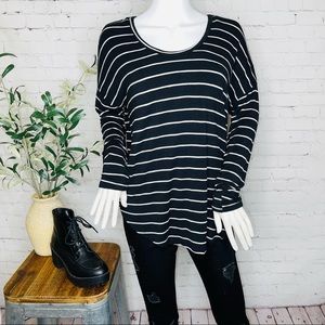 OLD NAVY Striped Luxe long sleeve top